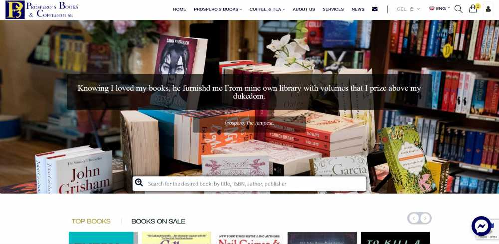 prosperosbookshop.com